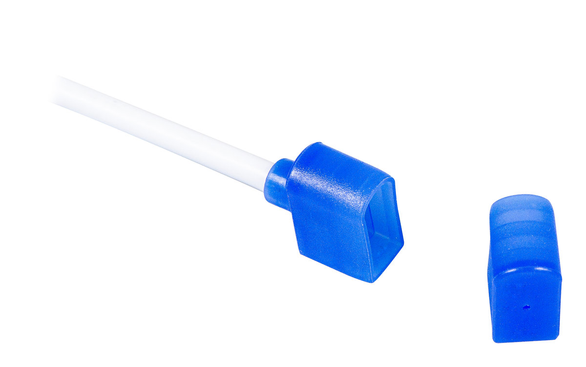 Przyłącze zasilające do BERGMEN Neon Flex HXR One / niebieskie / końcówka zasilająca z wyjściem prostym + przewód 30 cm + zaślepka