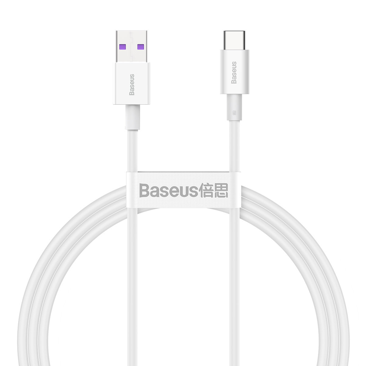 Baseus Kabel USB do USB-C Superior Series, 66W, 1m (biały)