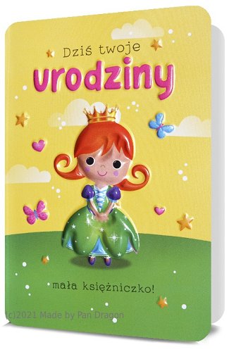 Kartka na Urodziny dla Księżniczki HM 2272
