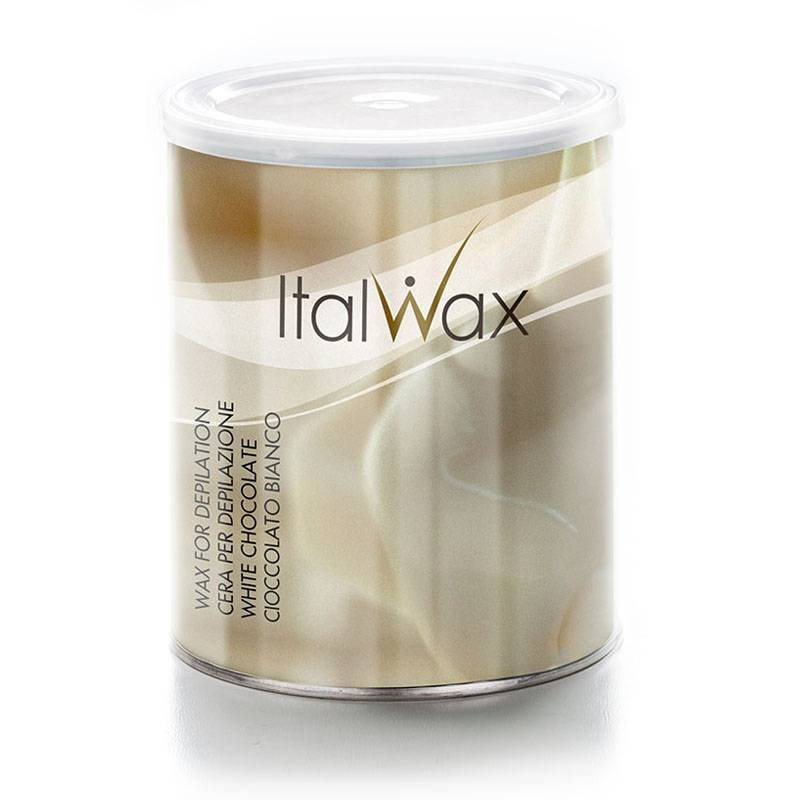 Italwax Wosk do depilacji w puszce Italwax biała czekolada white chocolate 800 ml