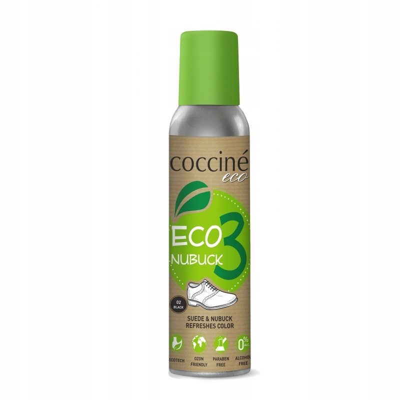 COCCINE Farba Pasta do zamszu EkoLogiczna ECO 200ml czarny) 6180