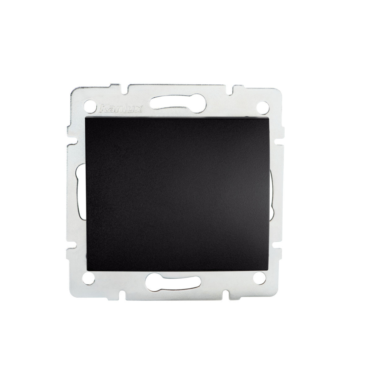 Kanlux LOGI Łącznik jednobiegunowy 10AX 250V 021000142 czarny mat 33615 33615