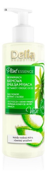 Delia Plant Essence Kremowa emulsja do twarzy 200m