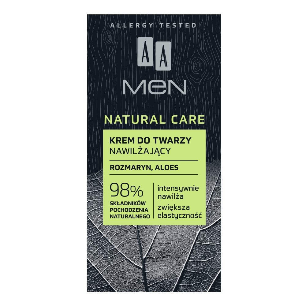 Aa Men Natural Care Krem nawilżający