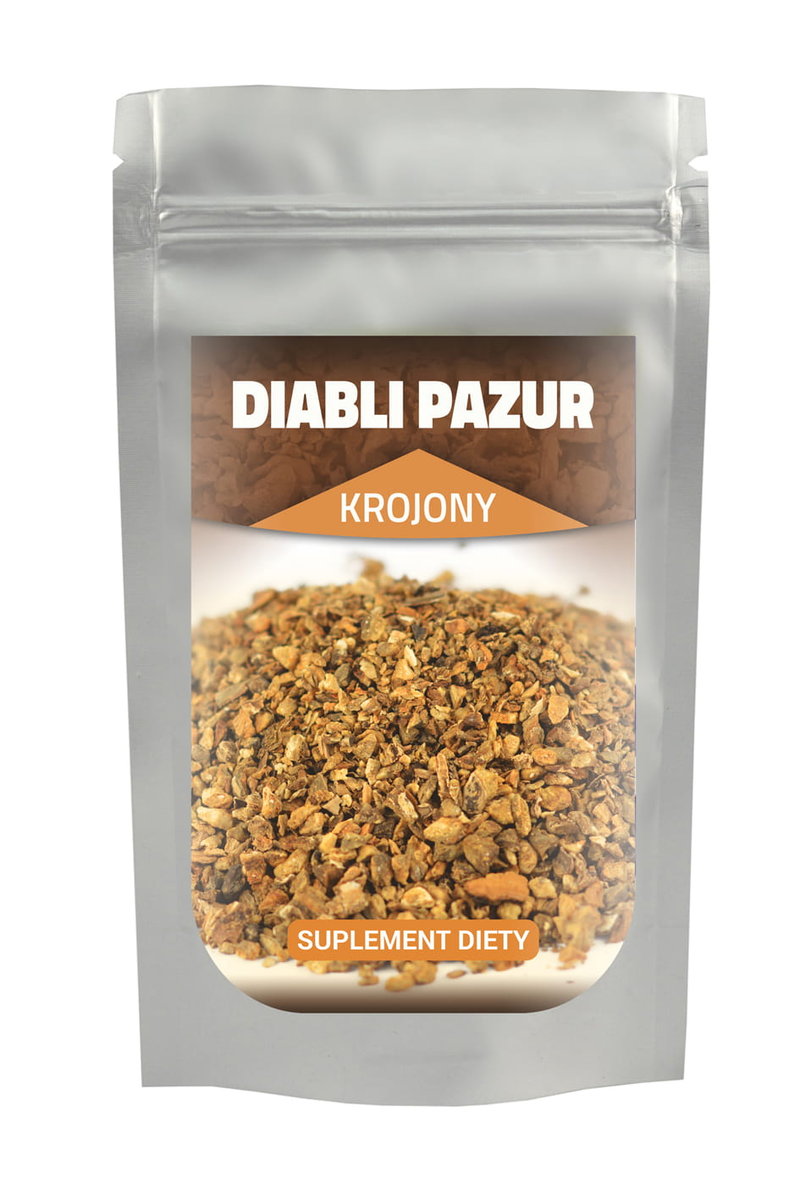 herbanordpol Diabelski Pazur Devil's claw Czarci Pazur krojony 250 g 516E-474A0