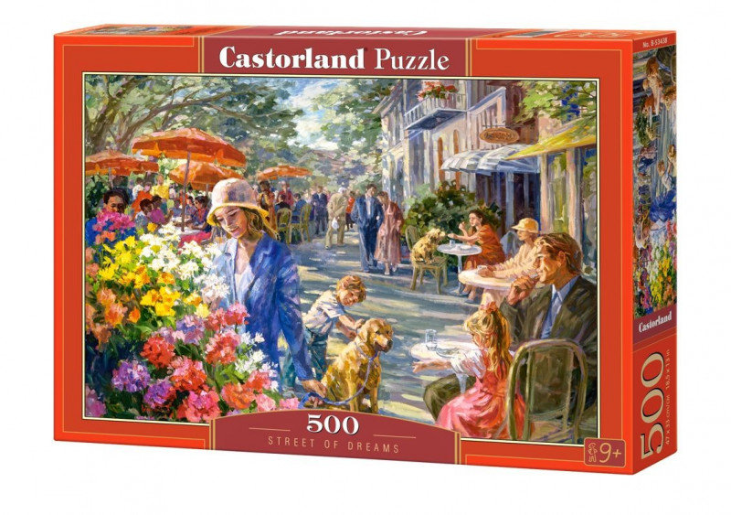 Castorland Puzzle 500 Ulica marzeń