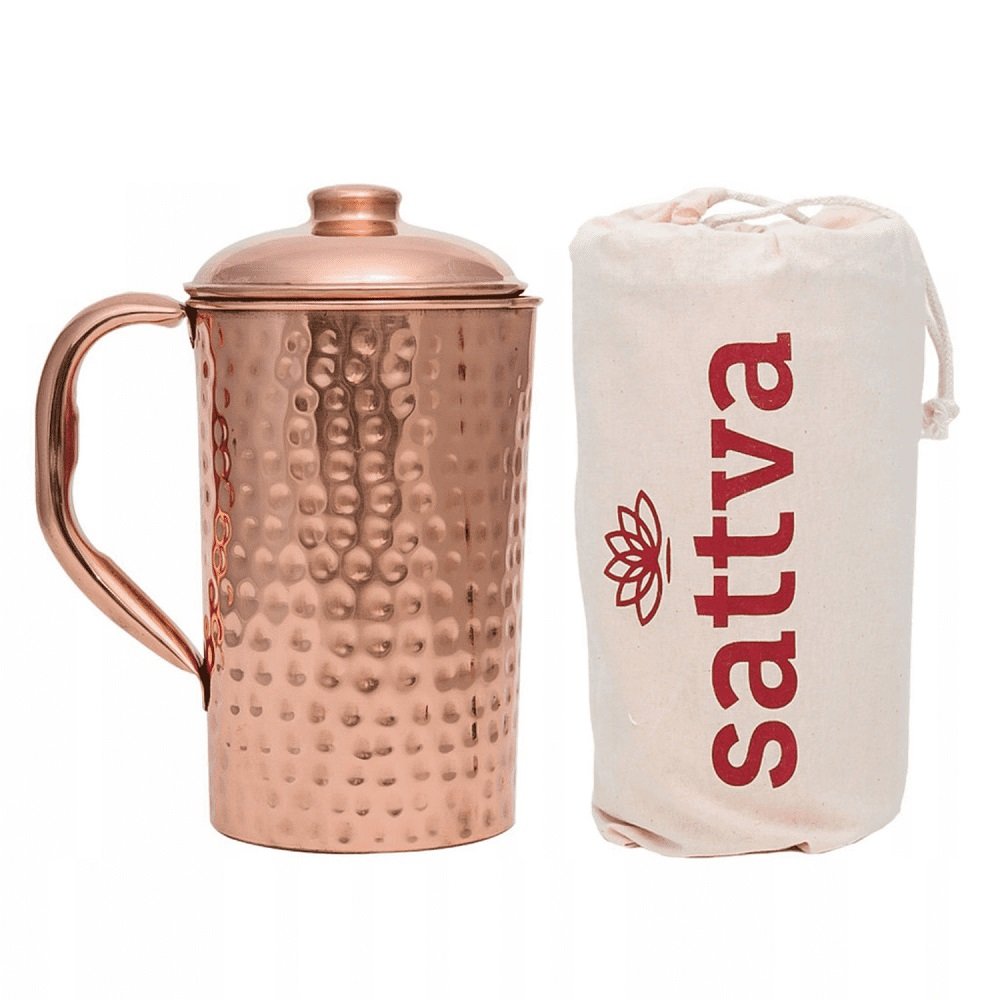 Sattva SATTVA Dzbanek miedziany młotkowany 1950 ml 5903794183452