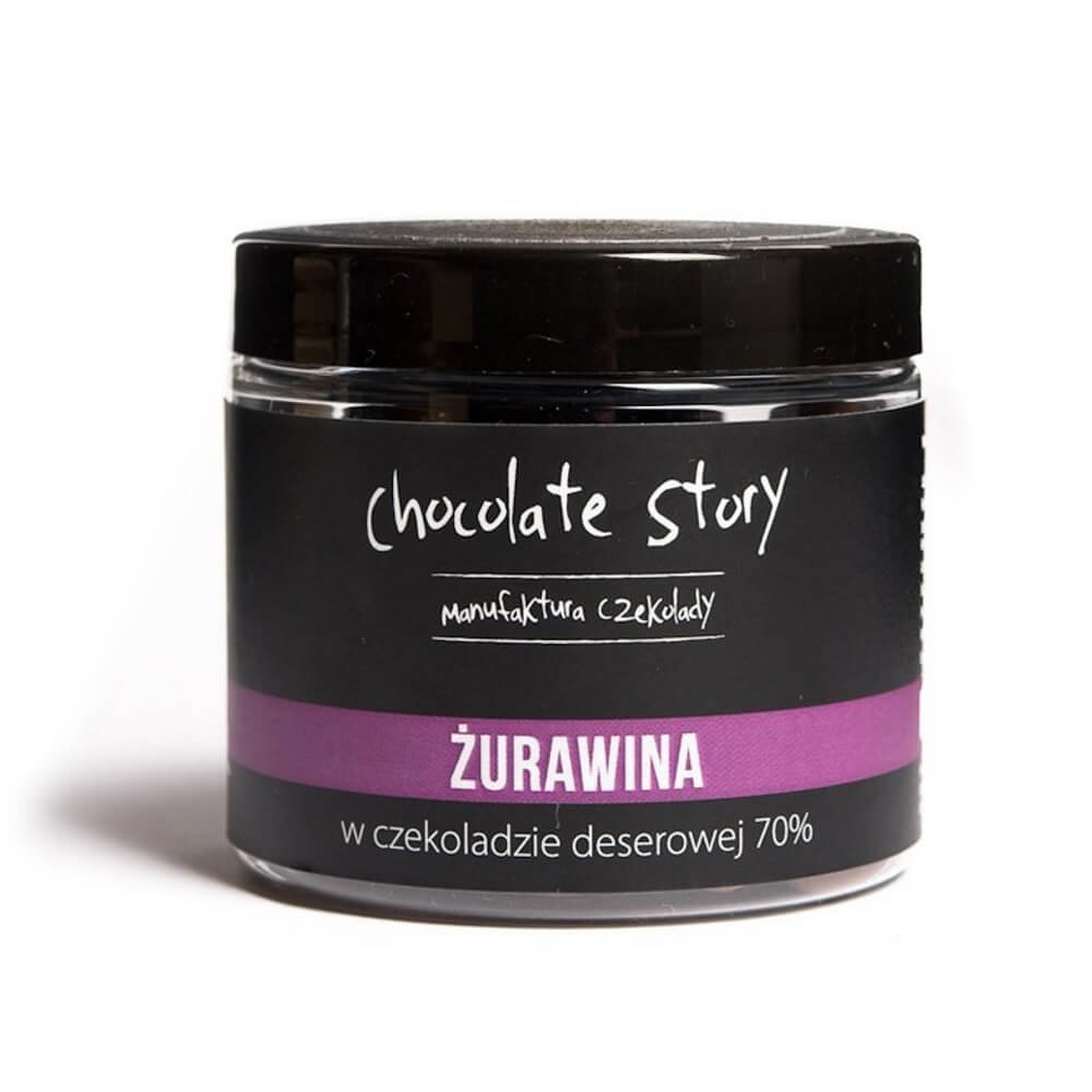 Chocolate Story, żurawina w czekoladzie, 120g