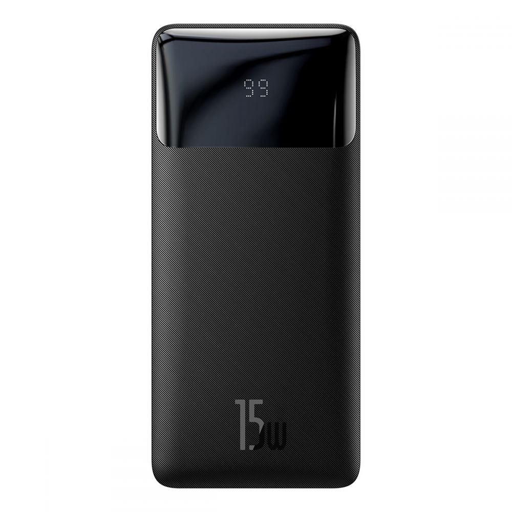 Baseus Powerbank Bipow 15W 10000mAh Black