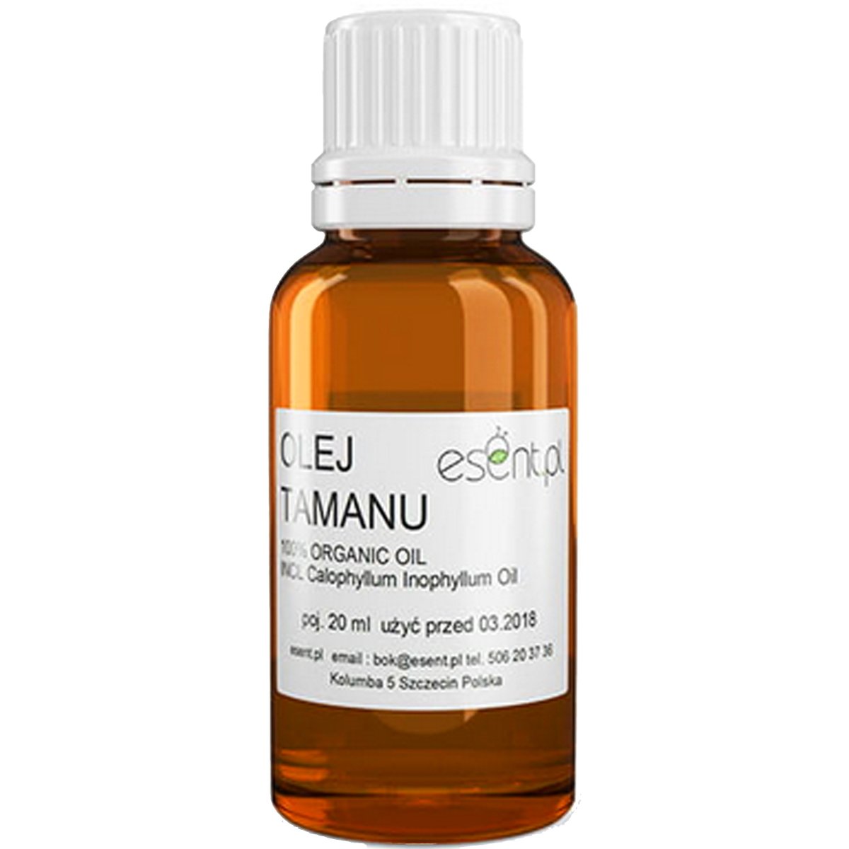 ESENT Olej Tamanu  tłoczony na zimno ESENT 20 ml