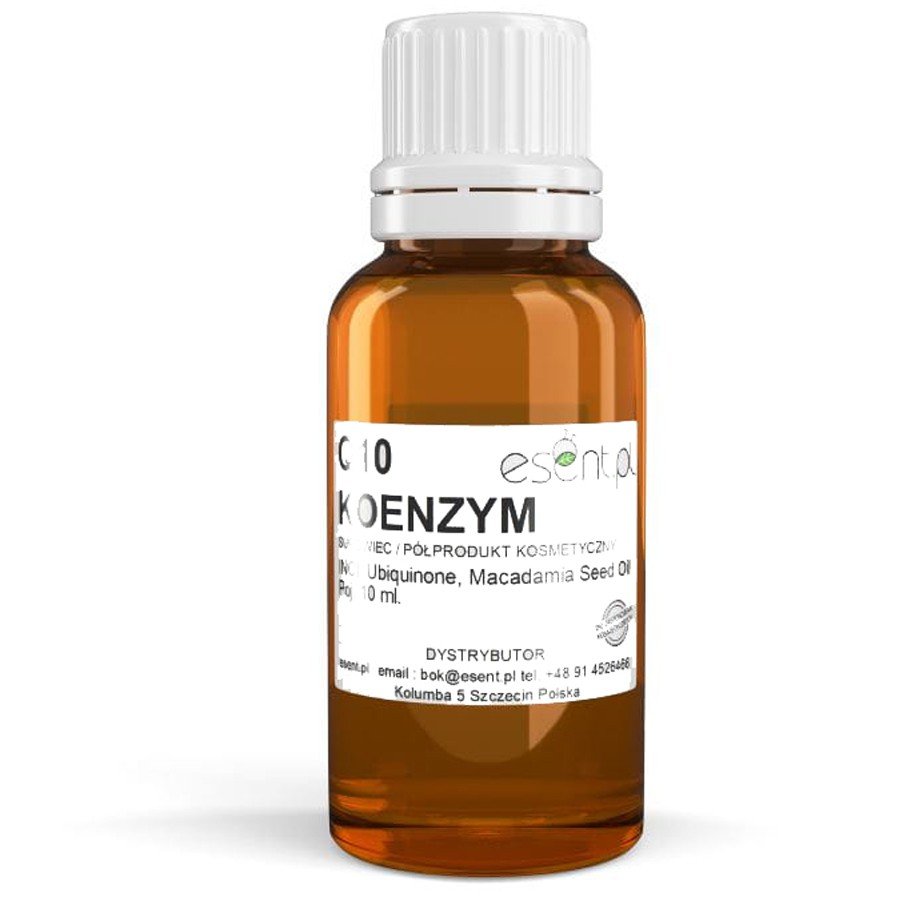 Koenzym Q10 (Ubiquinone) w oleju Makadamia 10ml