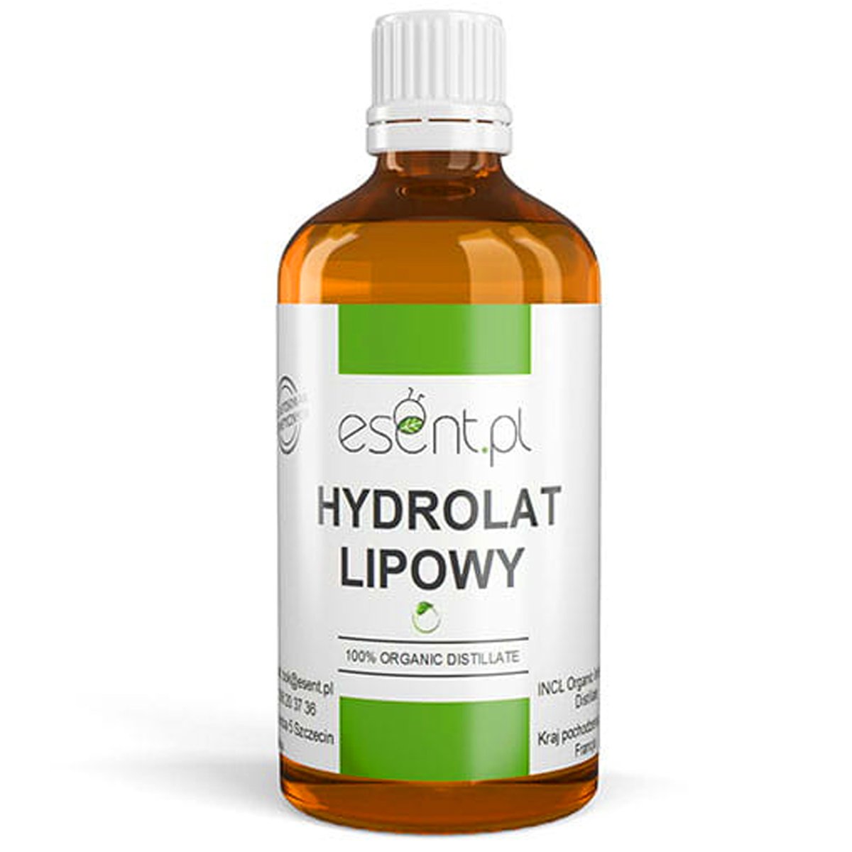 Hydrolat z Kwiatów Lipy 100ml Kojący Greentech