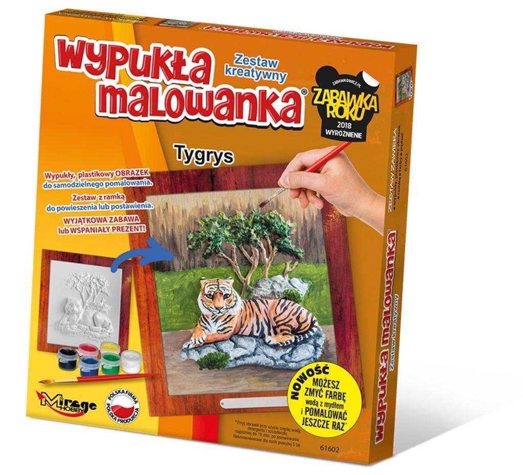 Wypukła Malowanka Zoo Tygrys