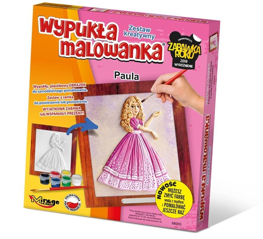 Wypukła Malowanka Księżniczka Paula
