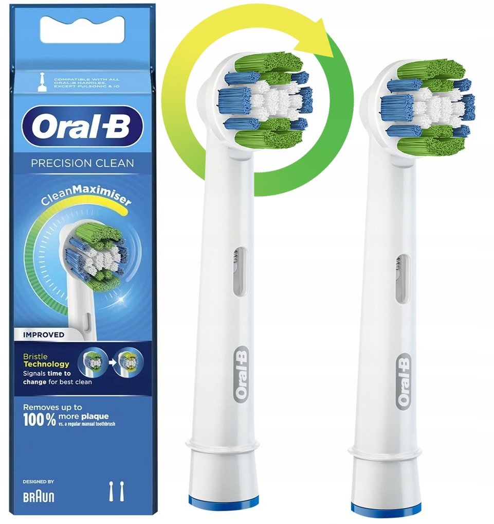 Końcówka do szczoteczek ORAL-B Precision Clean EB20RB Clean Maximizer, 2 szt.