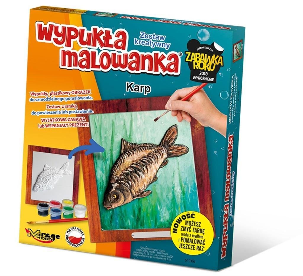 Wypukła Malowanka Ryba Karp