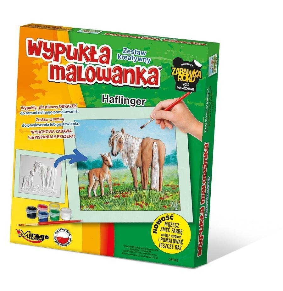 Mirage Hobby Wypukła malowanka Konie - Haflinger -