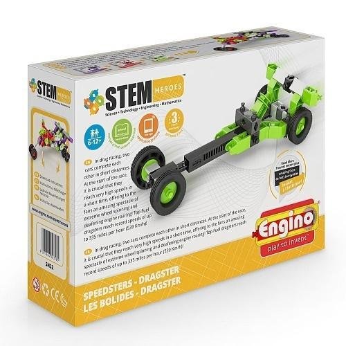 Engino Seria pojazdy wyścigowe Dragster
