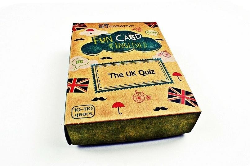 CREATIVO Fun Card English The UK Quiz