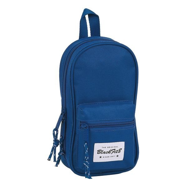 Piórnik w kształcie Plecaka BlackFit8 Oxford Ciemnoniebieski