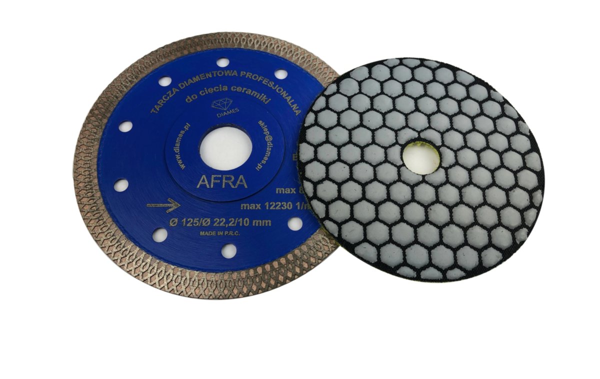 TARCZA DIAMES 125 CIĘCIE GRESU DYSK POLERSKI #100