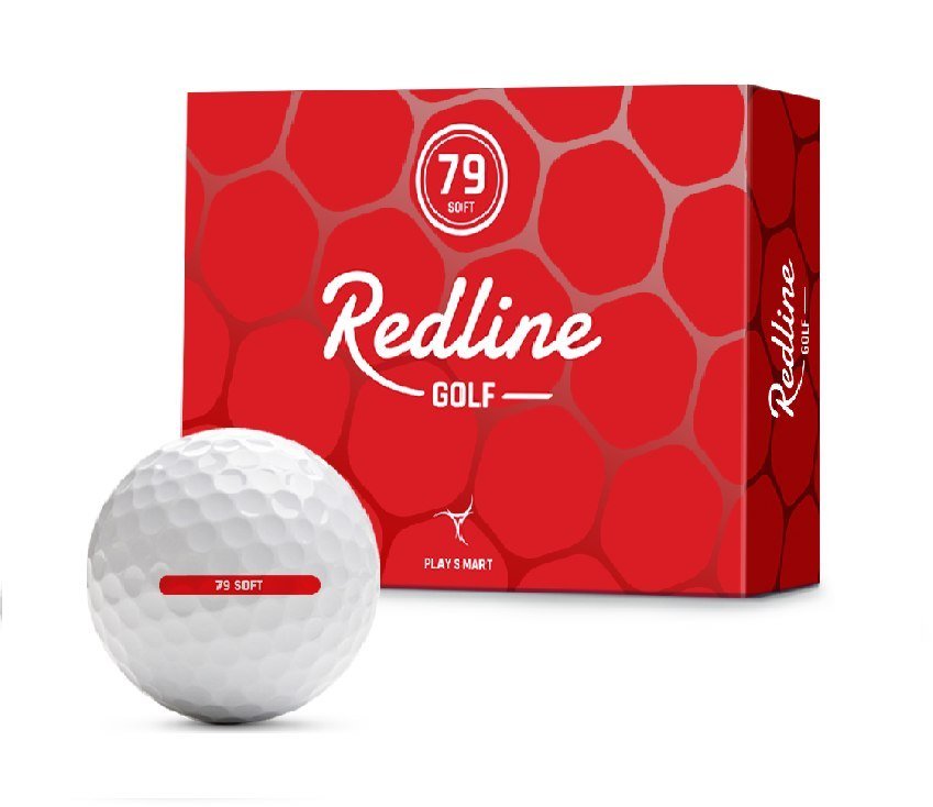 Piłki golfowe REDLINE 79 Soft (białe)