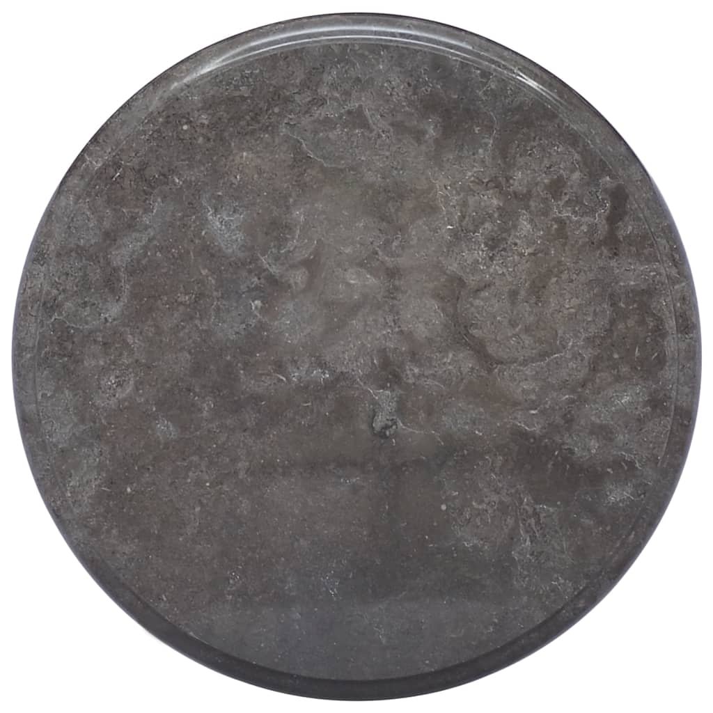 VidaXL Lumarko Blat do stołu, czarny, 40 x 2,5 cm, marmur 149190 VidaXL