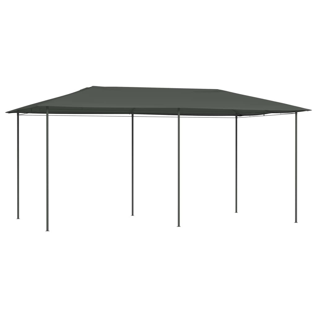 vidaXL Altana 3x6x2,6 m, antracytowa, 160 g/m
