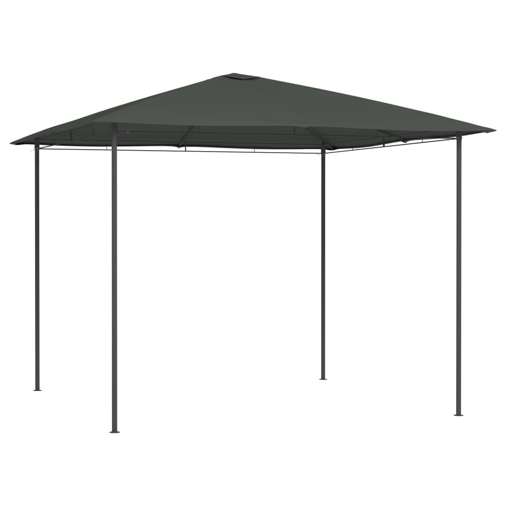 vidaXL Altana 3x3x2,6 m, antracytowa, 160 g/m