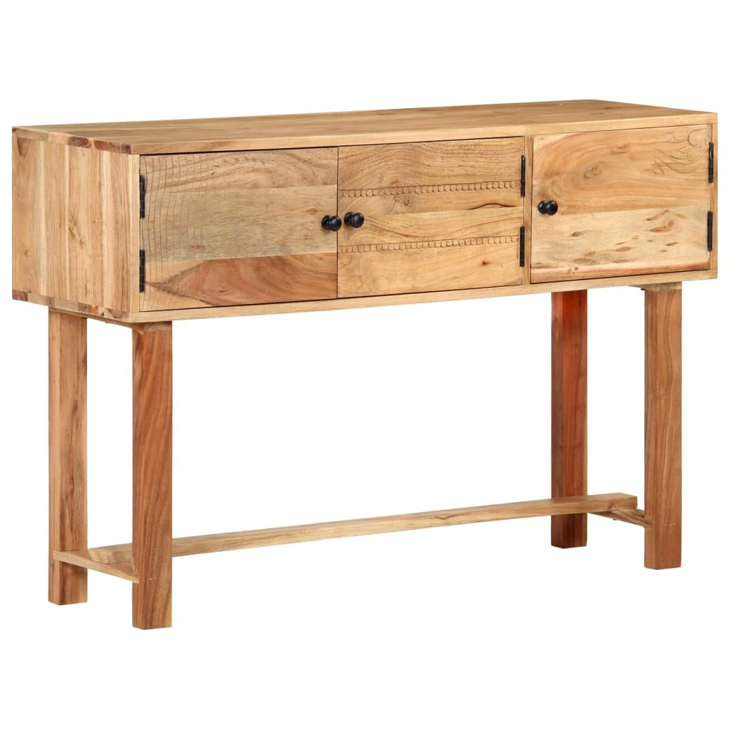 vidaXL Lumarko Szafka, 115 x 35 x 75 cm, lite drewno akacjowe 322670