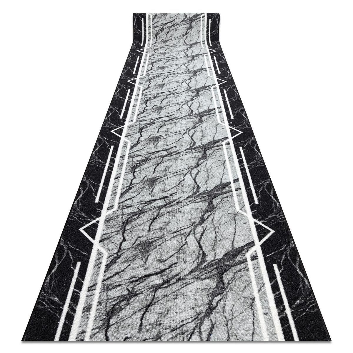 CHODNIK podgumowany 133 cm MARMUR, kamień szary, 133x1300 cm