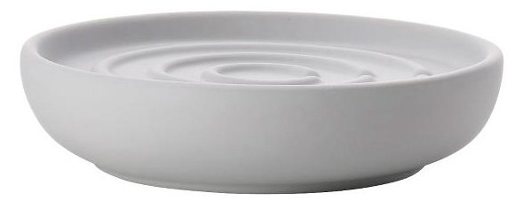 Zone Mydelniczka  NOVA, porcelana, Soft Grey, ok. 11 cm D - ZO-382068 - 57087606753