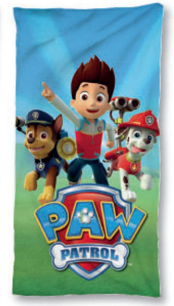 Psi Patrol, Ręcznik plażowy i kąpielowy, 70x140 cm