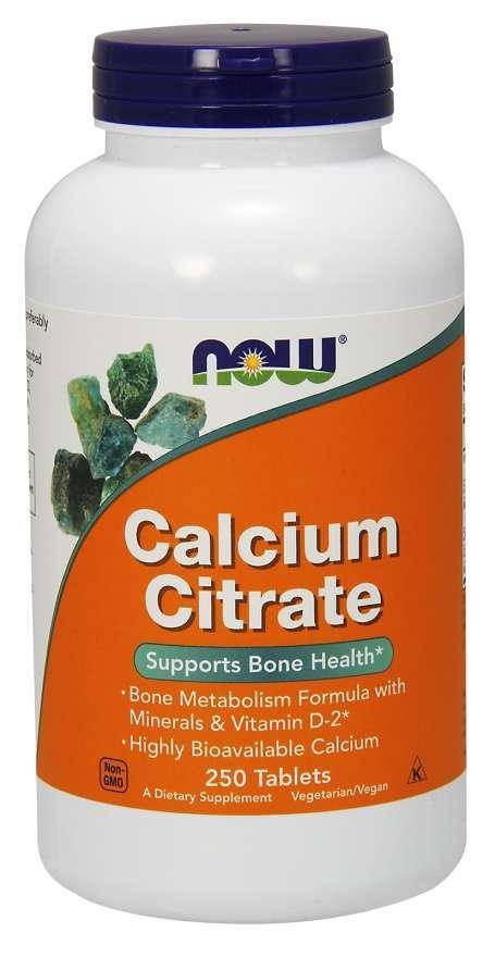 Now Foods Foods Calcium Citrate - Cytrynian Wapnia (250 tabl.)