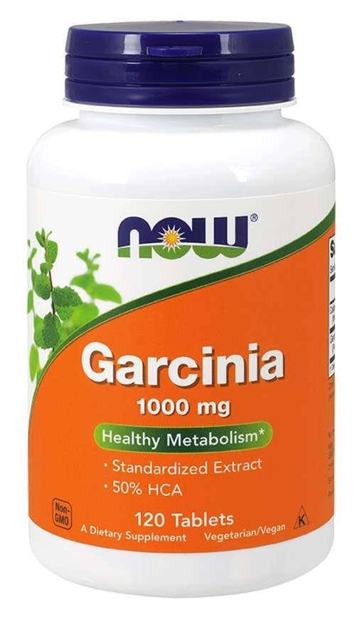 Now Foods Foods Garcinia - Garcinia Cambogia 50% HCA 1000 mg (120 tabl.)
