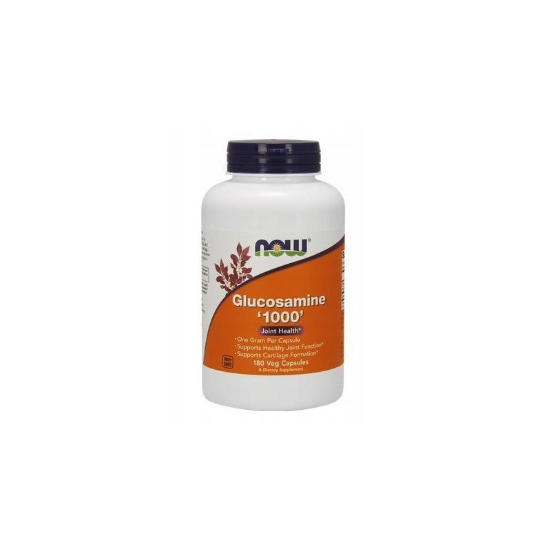 Now Foods Glukozamina 1000 HCL (180 kaps.)