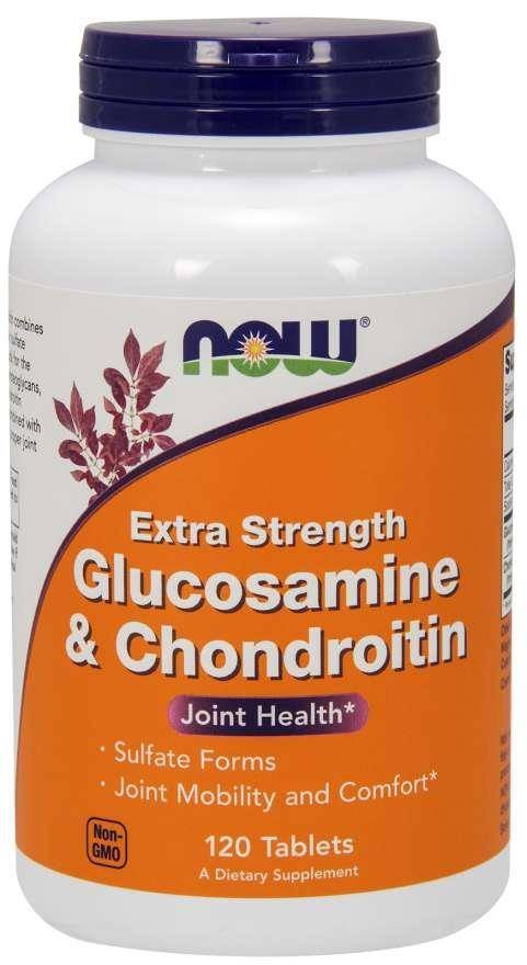 Now Foods Glucosamine & Chondroitin Extra Strength 120 tabl. (Now Foods) TT001149