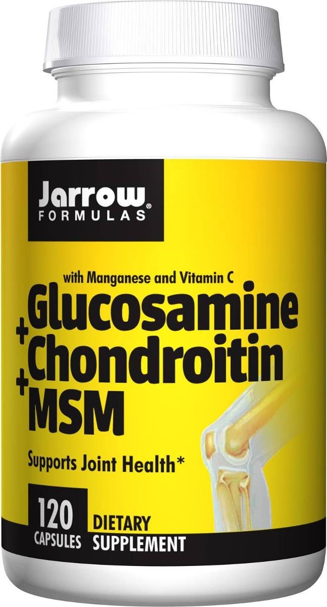 Jarrow Formulas Glukozamina, Chondroityna i MSM (120 kaps.)