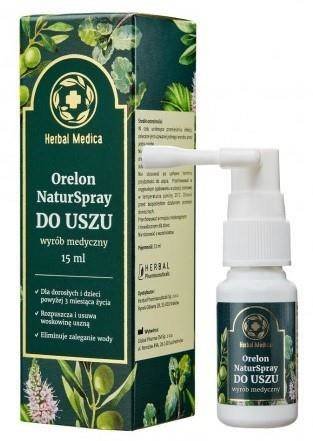 HERBAL MONASTERIUM Herbal Medica Orelon NaturSpray DO USZU 15 ml