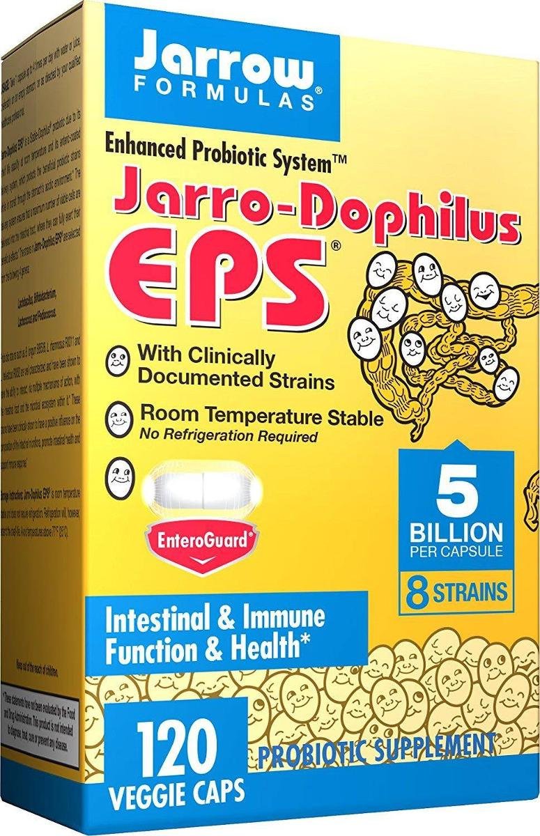 Jarrow Formulas Probiotyk Jarro-Dophilus EPS (120 kaps.)