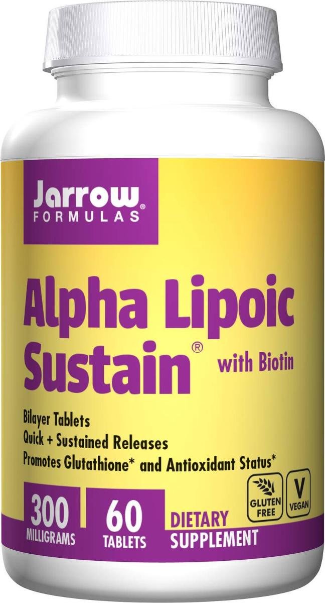 Jarrow Formulas Kwas Alfa Liponowy i Biotyna (60 tabl.)