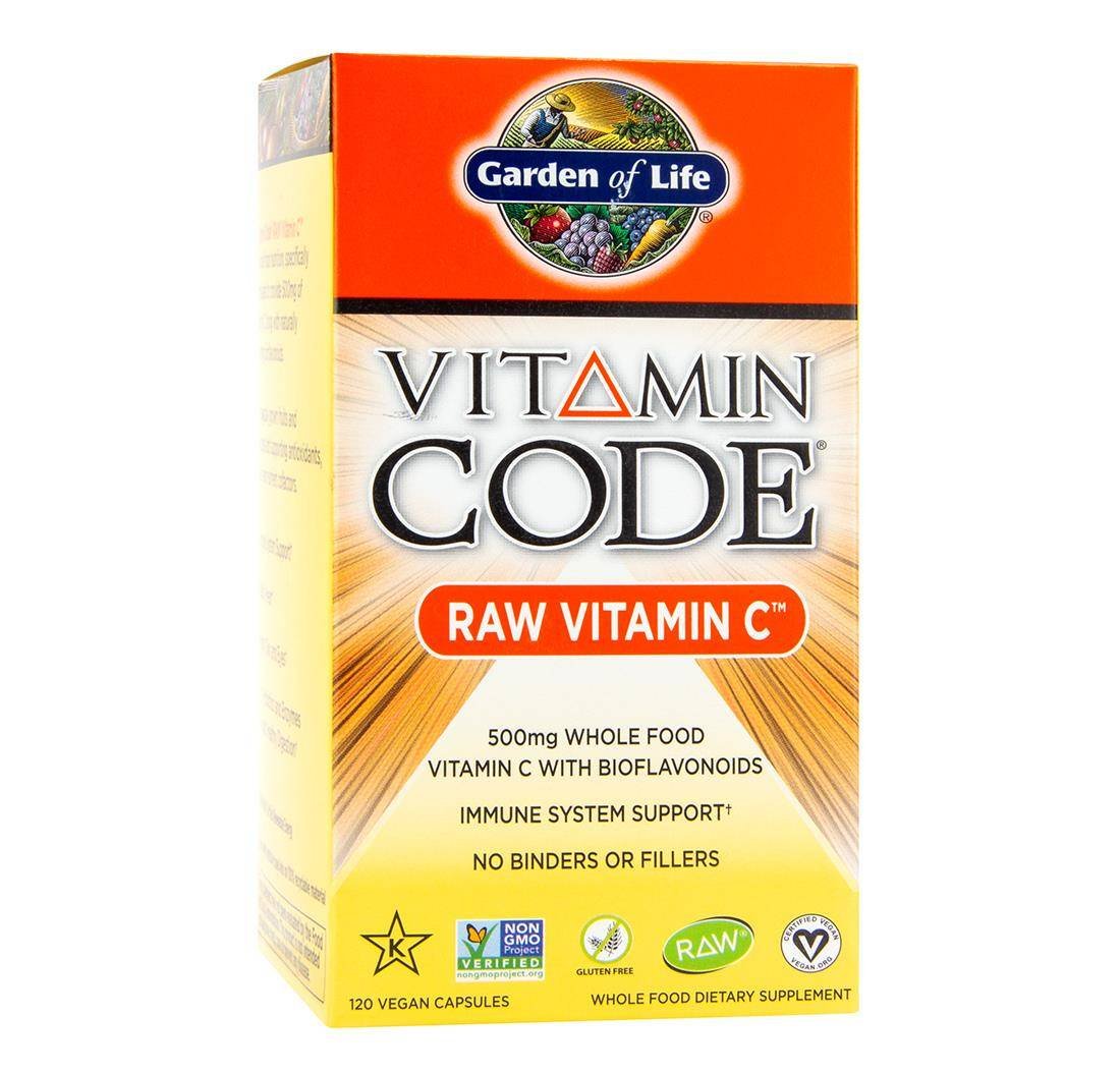 Garden of Life Garden of Life Garden of Life Vitamin Code RAW Witamina C 500 mg 120 vkaps P27263