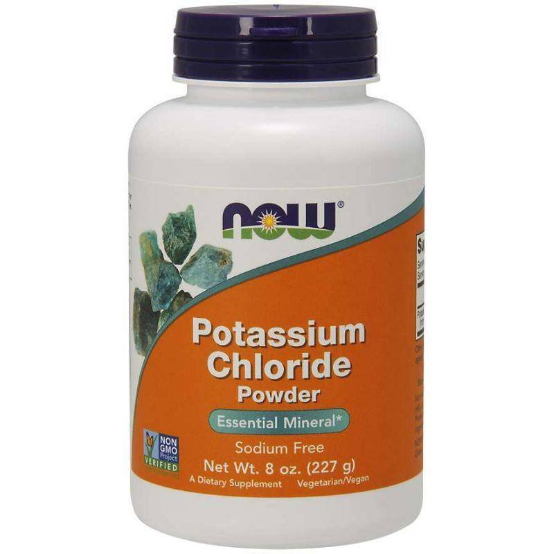 Now Foods Foods Potassium Chloride - Chlorek Potasu (227 g)