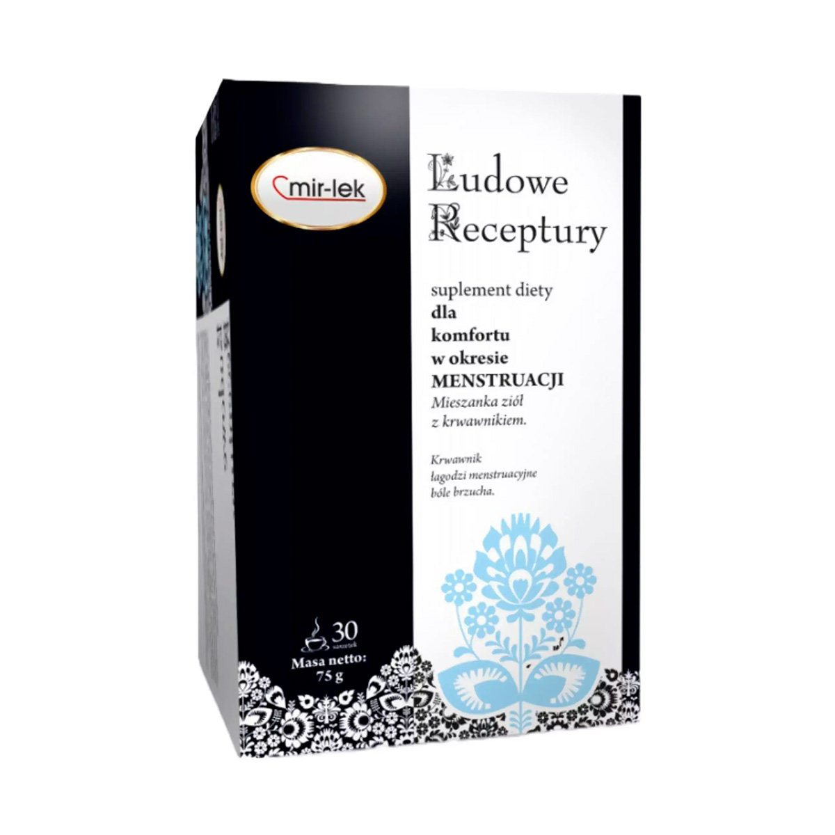 Mir-Lek Ludowe Rceptury dla komfortu w okresie menstruacji mieszanka ziół 30 saszetek 1141489