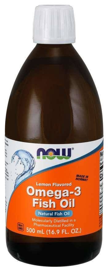 Now Foods Foods Omega 3 Fish Oil (500 ml)