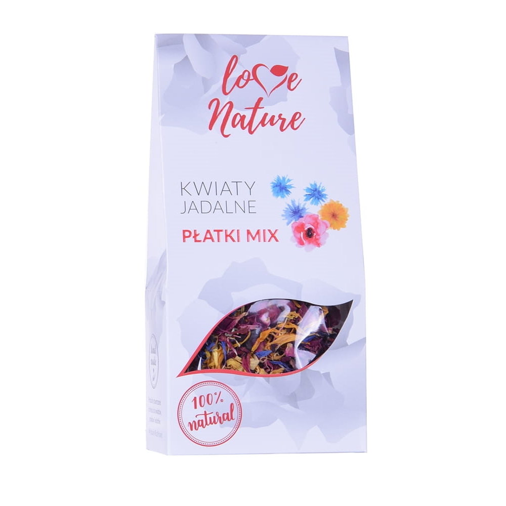 KWIATY JADALNE PŁATKI MIX 10G