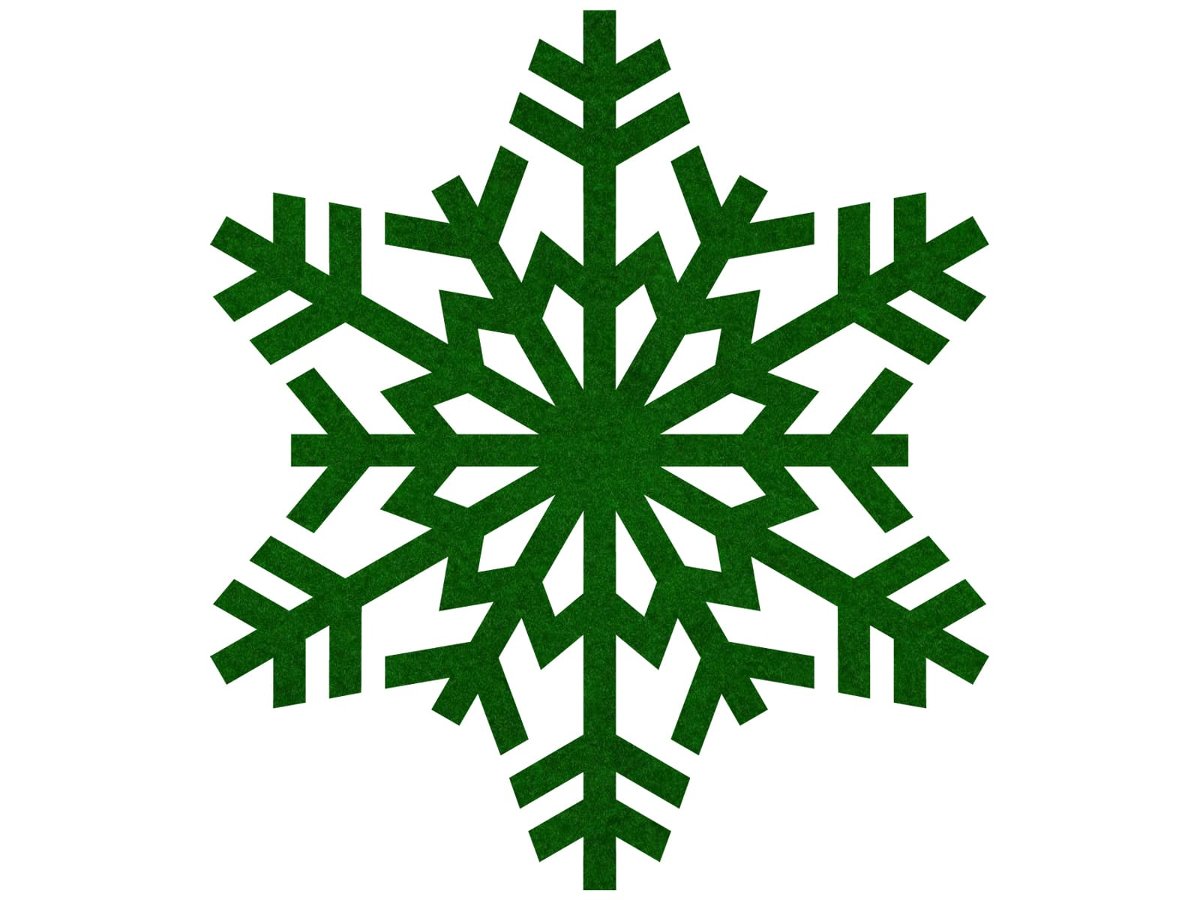 Podstawka pod kubek - Śnieżynka - 10 cm - 1 szt.