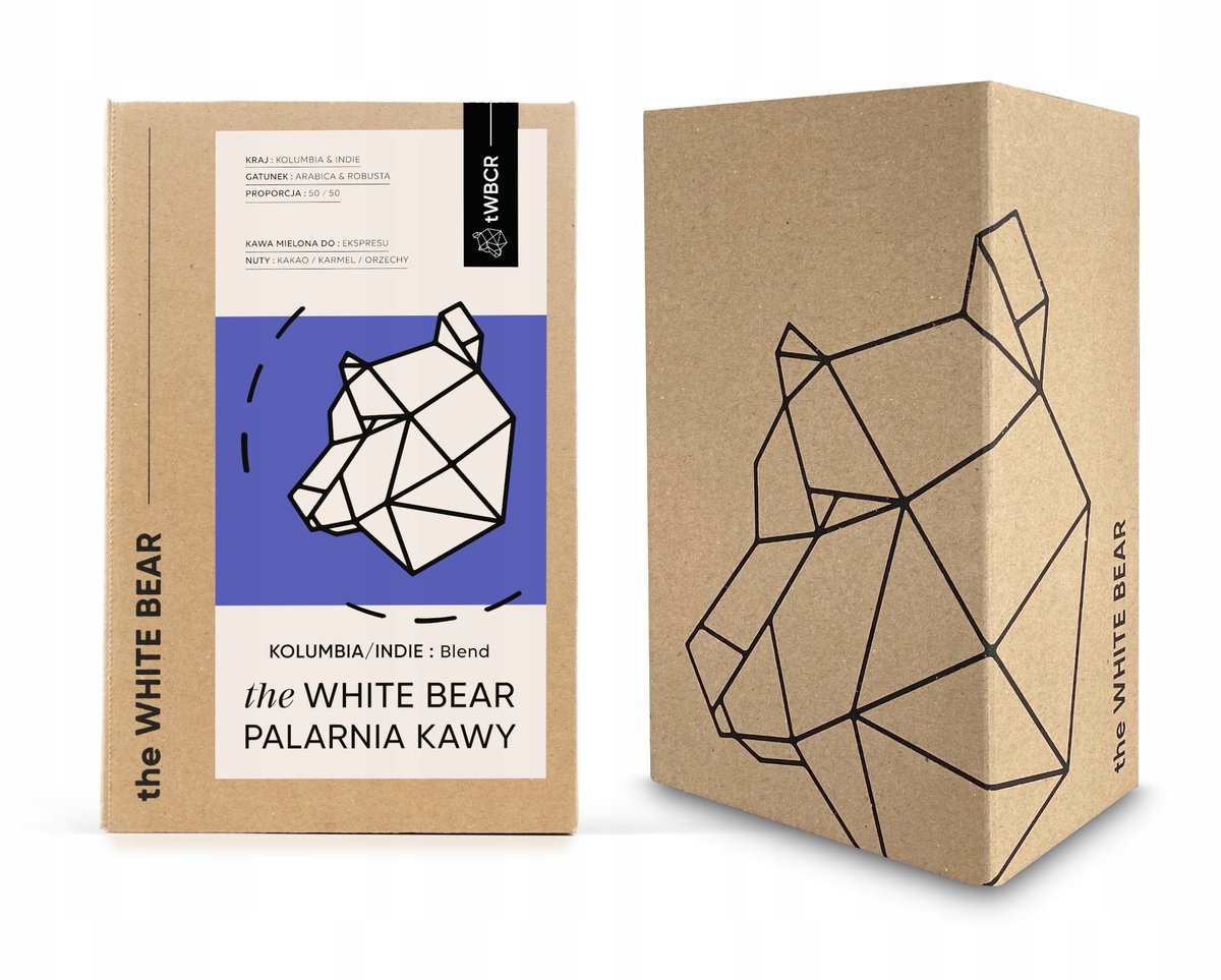 WBC KOBALT kawa ziarnista Kolumbia-Indie Blend 1KG