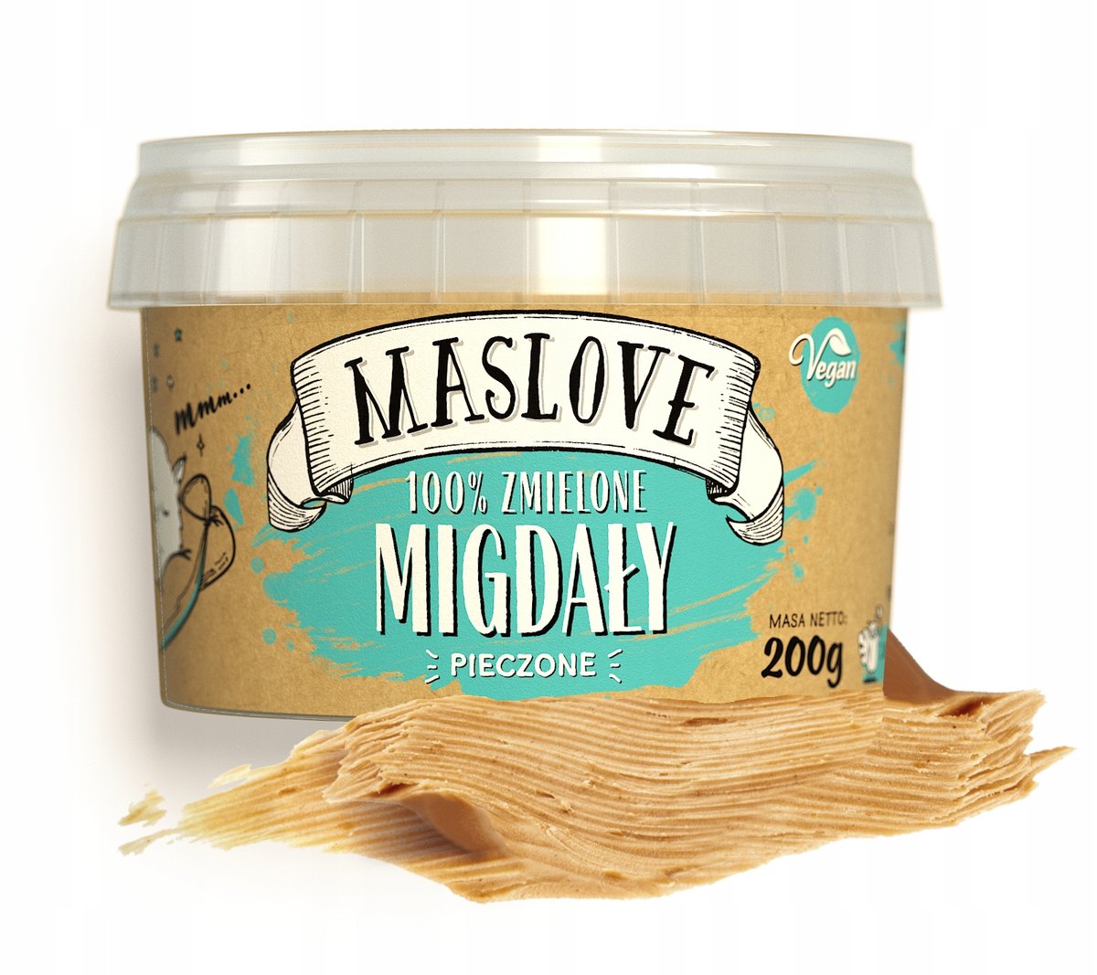 Maslove masło z Pieczonych Migdałów 200 g