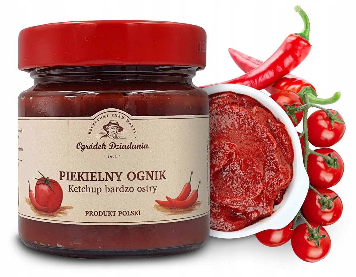 OGRÓDEK DZIADUNIA KETCHUP PIEKIELNY OGNIK